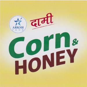 DAMI CORN & HONEY (and logo) trademark logo