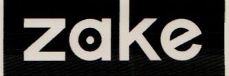 ZAKE (and logo) trademark logo