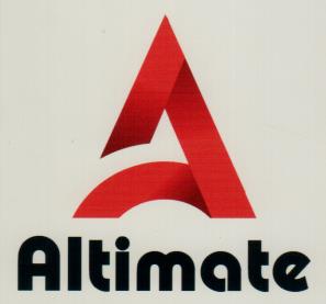 ALTIMATE (and logo) trademark logo