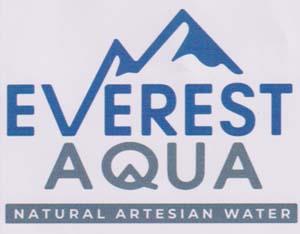 EVEREST AQUA (and logo) trademark logo