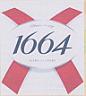 KRONENBOURG 1664 BLANC (and logo) trademark logo
