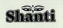 SHANTI (and logo) trademark logo