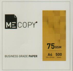 ME COPY 75 GSM (and logo) trademark logo