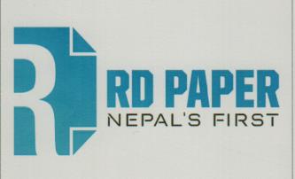 RD PAPER (and logo) trademark logo