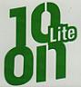 10 LITE ON (and logo) trademark logo