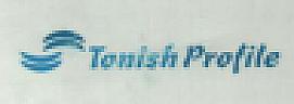TONISH PROFILE (and logo) trademark logo