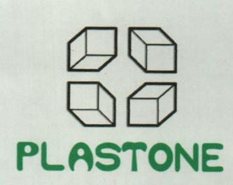 PLASTONE (and logo) trademark logo