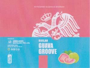 RUSLAN GUAVA GROOVE (and logo) trademark logo