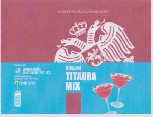 TITAURA MIX (and logo) trademark logo