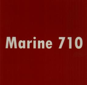 MARINE 710 (and logo) trademark logo