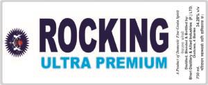 ROCKING ULTRA PREMIUM (and logo) trademark logo