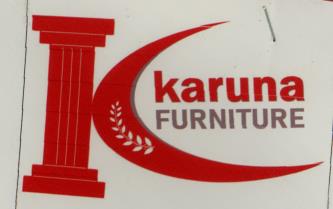 KARUNA FURNITURE (and logo) trademark logo