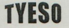 TYESO (and logo) trademark logo