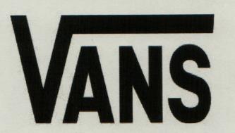 VANS (and logo) trademark logo