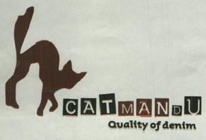 CATMANDU QUALITY OF DENIM (and logo) trademark logo