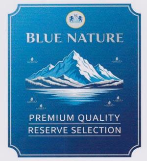 BLUE NATURE (and logo) trademark logo