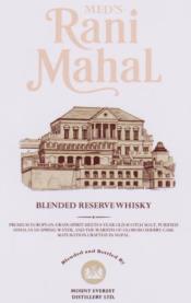 MED'S RANI MAHAL (and logo) trademark logo