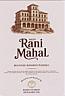 MED'S RANI MAHAL (and logo) trademark logo