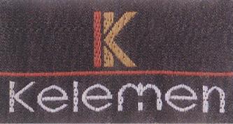 KELEMEN (and logo) trademark logo