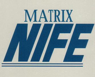 MATRIX NIFE (and logo) trademark logo
