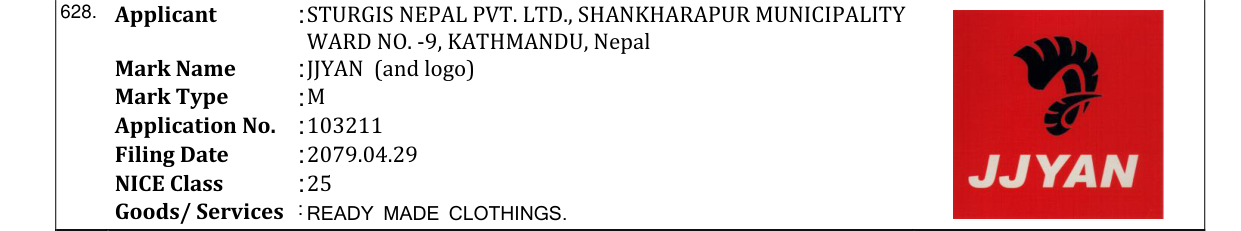 Original bulletin entry for JJYAN (and logo)