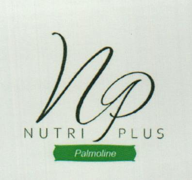 NUTRI PLUS PALMOLINE (and logo) trademark logo