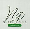 NUTRI PLUS SOYABEAN OIL (and logo) trademark logo