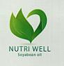 NUTRI WELL SOYABEAN OIL (and logo) trademark logo