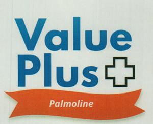 VALUE PLUS PALMOLINE (and logo) trademark logo