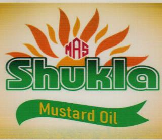 MAS SHUKLA MUSTARD OIL (and logo) trademark logo
