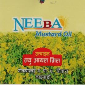 NEEBA MUSTARD OIL (and logo) trademark logo