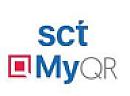 SCT MYQR (and logo) trademark logo