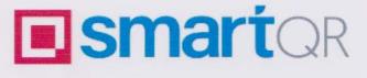 SMARTQR (and logo) trademark logo