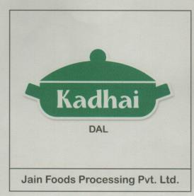 KADHAI DAL (and logo) trademark logo