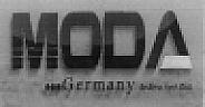 MODA (and logo) trademark logo
