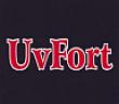 UVFORT (and logo) trademark logo
