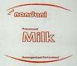 JSD NANDANI MILK (and logo) trademark logo