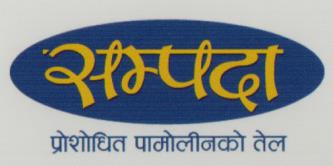SAMPADA PROSHODHIT PALMOLIENKO TEL (and logo) trademark logo