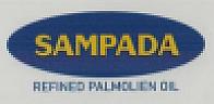 SAMPADA REFINED PALMOLIEN OIL (and logo) trademark logo