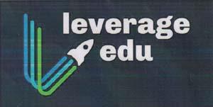 LEVERAGE EDU (and logo) trademark logo