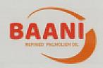 BAANI REFINED PALMOLIEN OIL (and logo) trademark logo