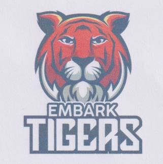 EMBARK TIGERS (and logo) trademark logo