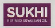 SUKHI REFINED SOYABEAN OIL (and logo) trademark logo