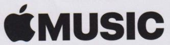 APPLE MUSIC (and logo) trademark logo