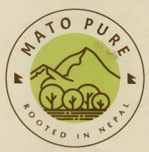 MATO PURE (and logo) trademark logo