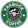 YAKBUCK COFFEE (and logo) trademark logo