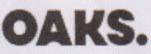 OAKS. (and logo) trademark logo