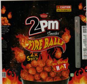 FIRE BALL (and logo) trademark logo