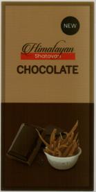 HIMALAYAN SHATAVARI CHOCOLATE (and logo) trademark logo