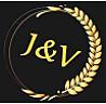 J & V (and logo) trademark logo